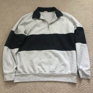 Brandy Melville quarter zip sweatshirt